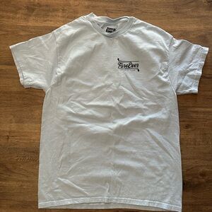 Forever 21 White Short Sleeve Tee